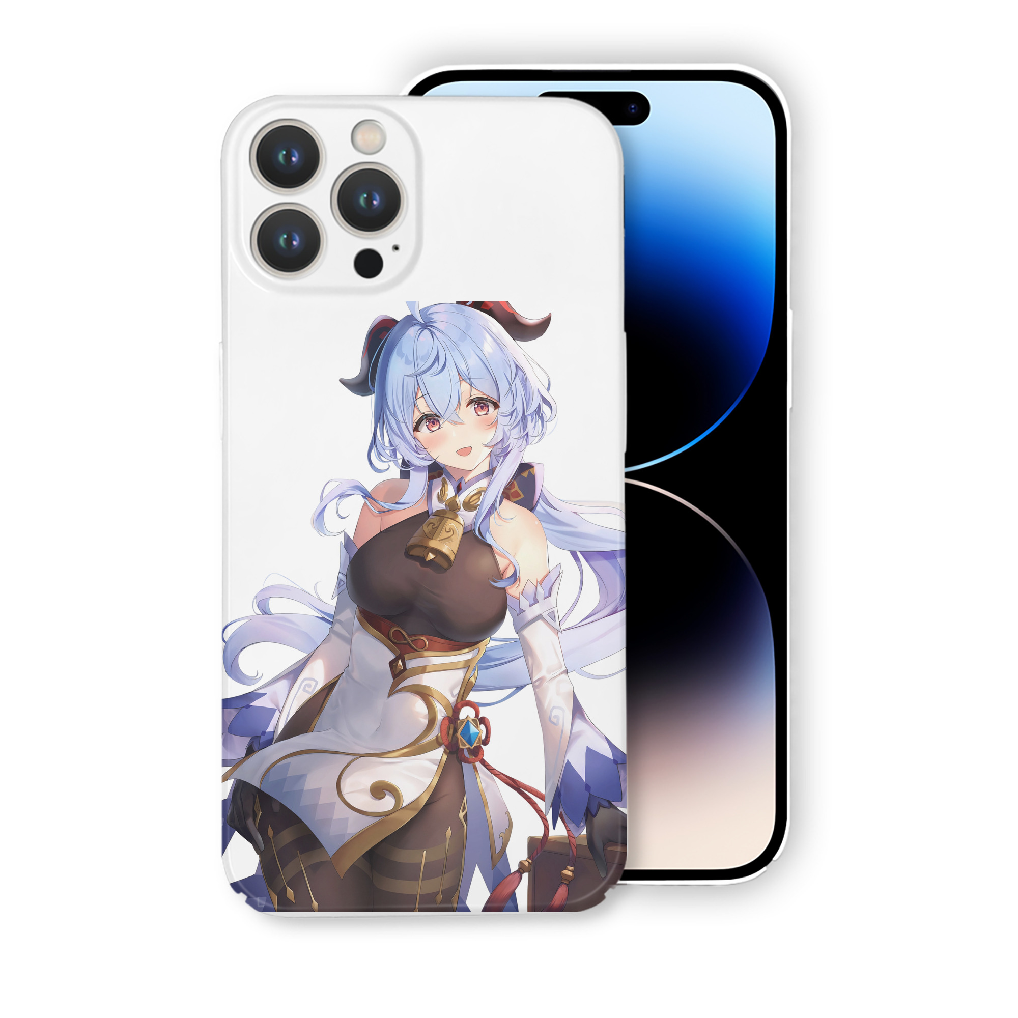 げんし神 甘雨 かんう genshin Ganyu 【iPhone 14シリーズ対応】ハードケース
